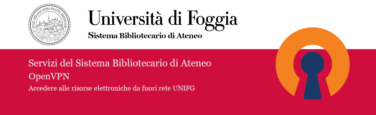 VPN (Virtual Private Network): accedere da remoto alle banche dati Unifg