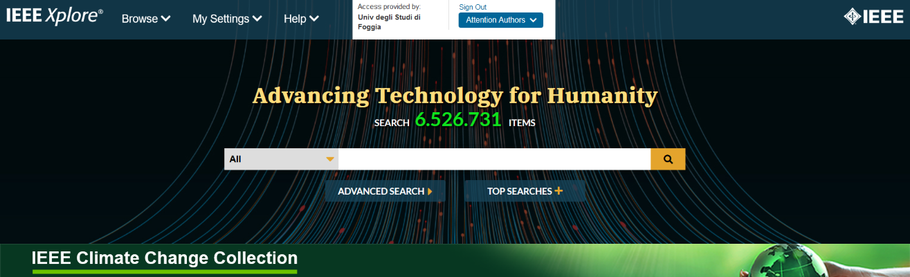 IEEE Xplore, banca dati full text