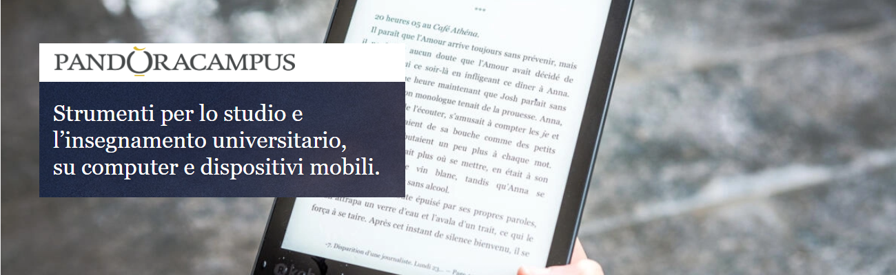 Nuovo accesso a PandoraCampus mediante credenziali IDEM